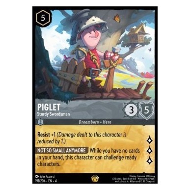 Piglet - Sturdy Swordsman