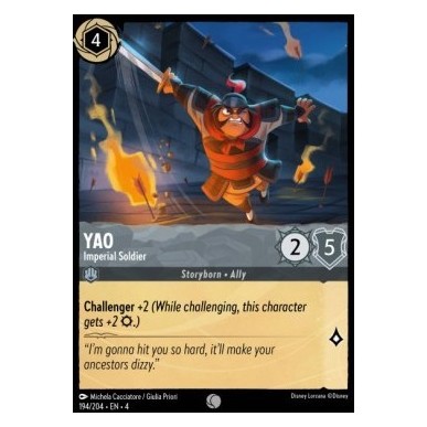 Yao - Imperial Soldier