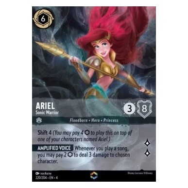 Ariel - Sonic Warrior