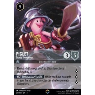 Piglet - Sturdy Swordsman