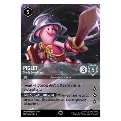 Piglet - Sturdy Swordsman