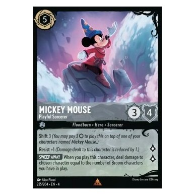 Mickey Mouse - Playful Sorcerer