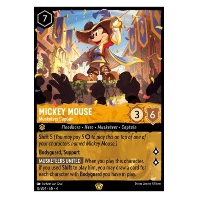 Mickey Mouse - Musketeer Captain