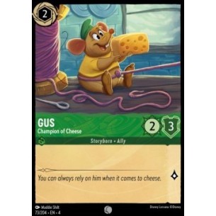 Gus - Champion of Cheese