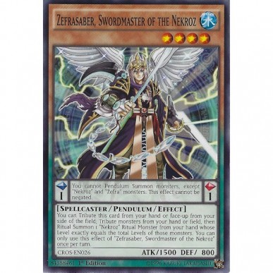 Zefrasaber, Swordmaster of the Nekroz