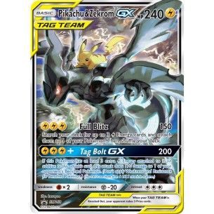 Pikachu & Zekrom-GX