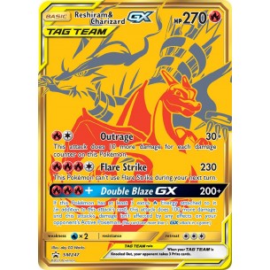 Reshiram & Charizard-GX