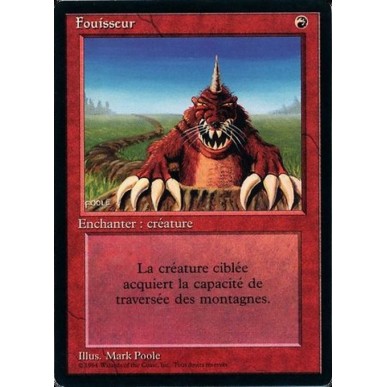 Burrowing