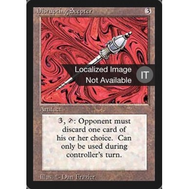 Disrupting Scepter