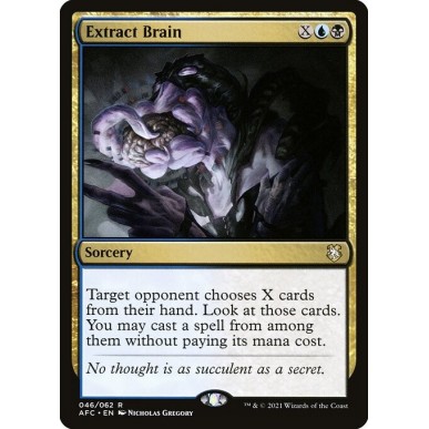 Estrarre Cervello