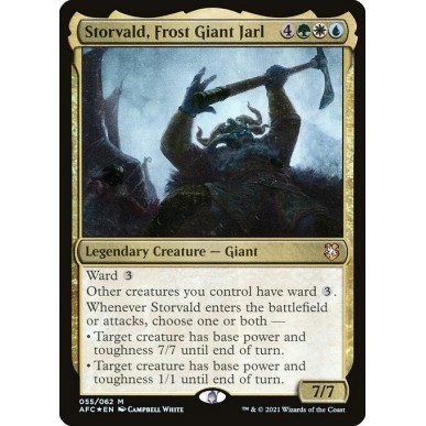 Storvald, Jarl dei Giganti del Gelo
