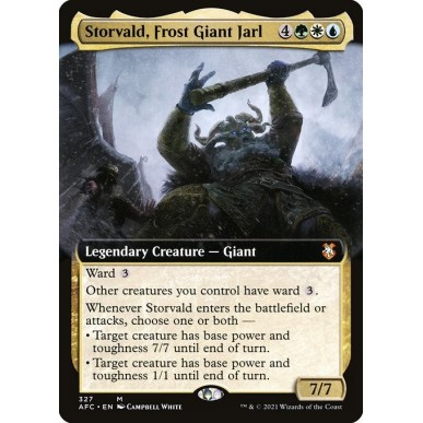 Storvald, Jarl dei Giganti del Gelo