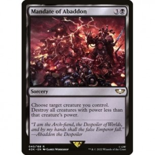 Mandato di Abaddon