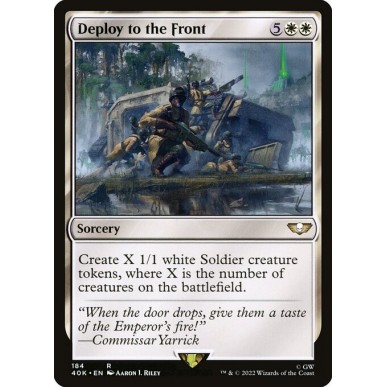 Deploy to the Front