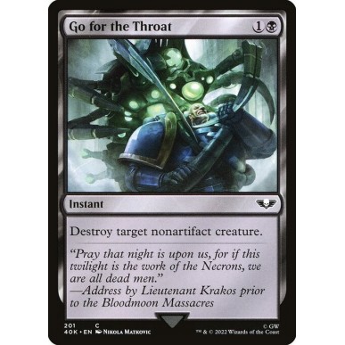 Go for the Throat
