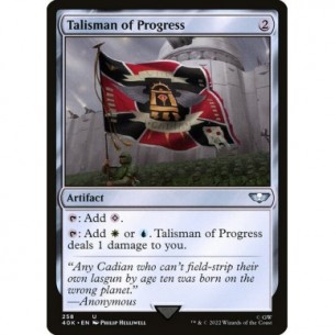 Talisman of Progress