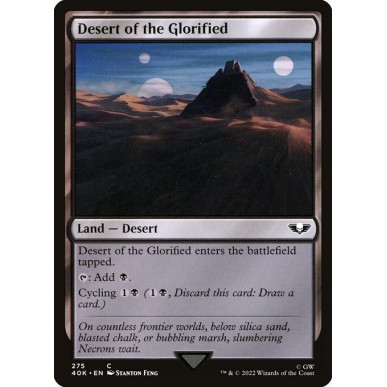 Desert of the Glorified