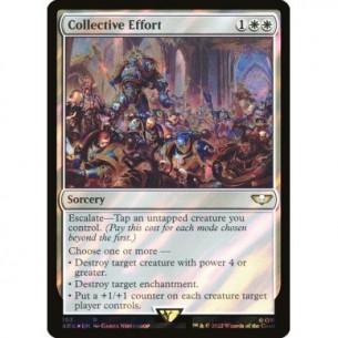 Collective Effort