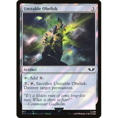 Unstable Obelisk