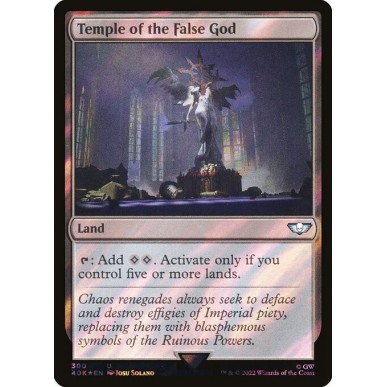Temple of the False God
