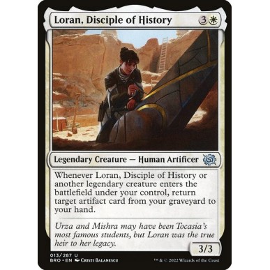Loran, Discepola della Storia