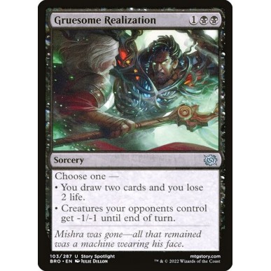 Gruesome Realization