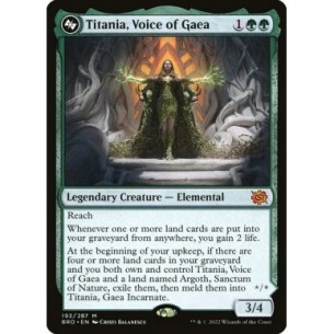 Titania, Voce di Gea