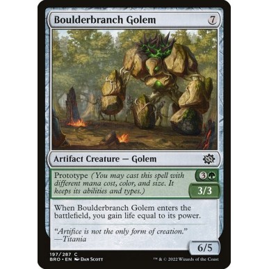 Boulderbranch Golem