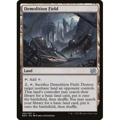 Demolition Field