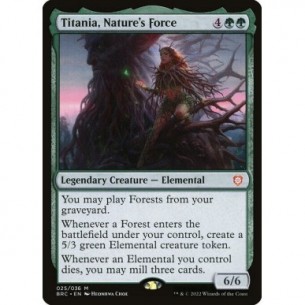 Titania, Potenza della Natura