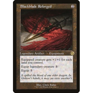 Blackblade Riforgiata