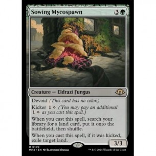 Sowing Mycospawn