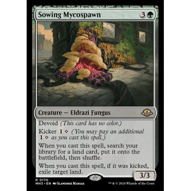 Sowing Mycospawn