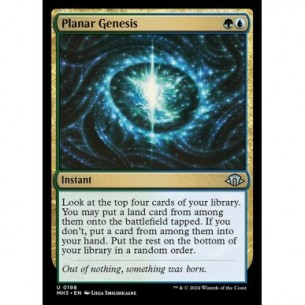 Planar Genesis