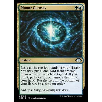 Planar Genesis