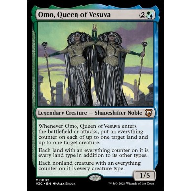 Omo, Queen of Vesuva