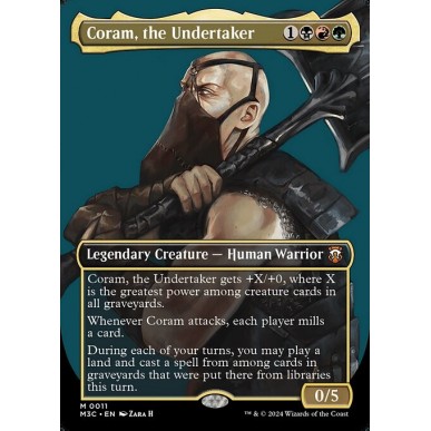 Coram, the Undertaker