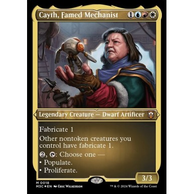 Cayth, Famed Mechanist