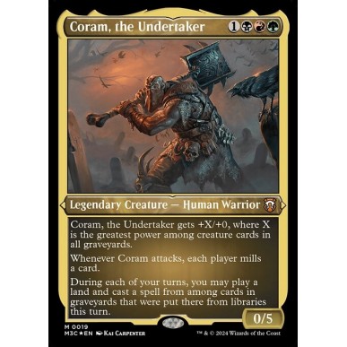 Coram, the Undertaker