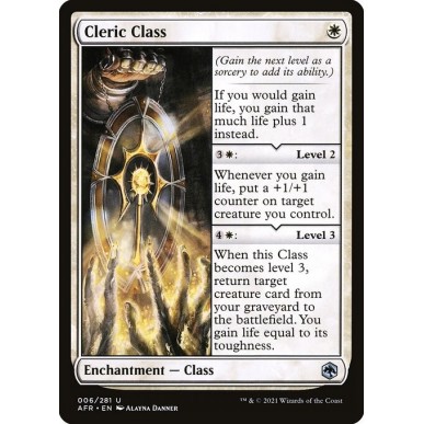 Cleric Class