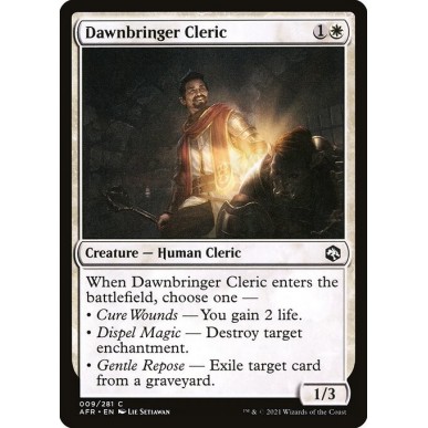 Dawnbringer Cleric