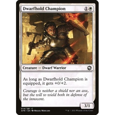 Dwarfhold Champion