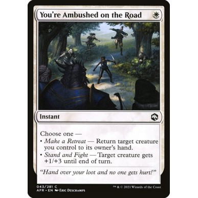 You're Ambushed on the Road