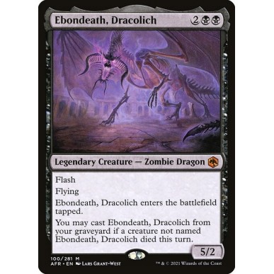 Morte d'Ebano, il Dracolich
