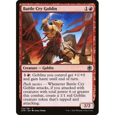 Battle Cry Goblin