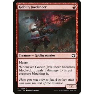 Giavellottiera Goblin