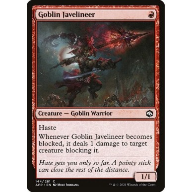 Giavellottiera Goblin