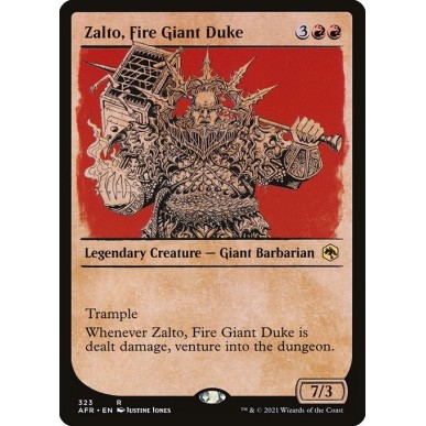 Zalto, Duca dei Giganti del Fuoco