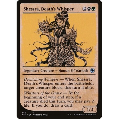 Shessra, Sussurro della Morte