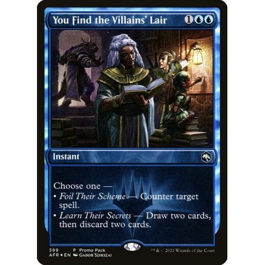 You Find the Villains' Lair